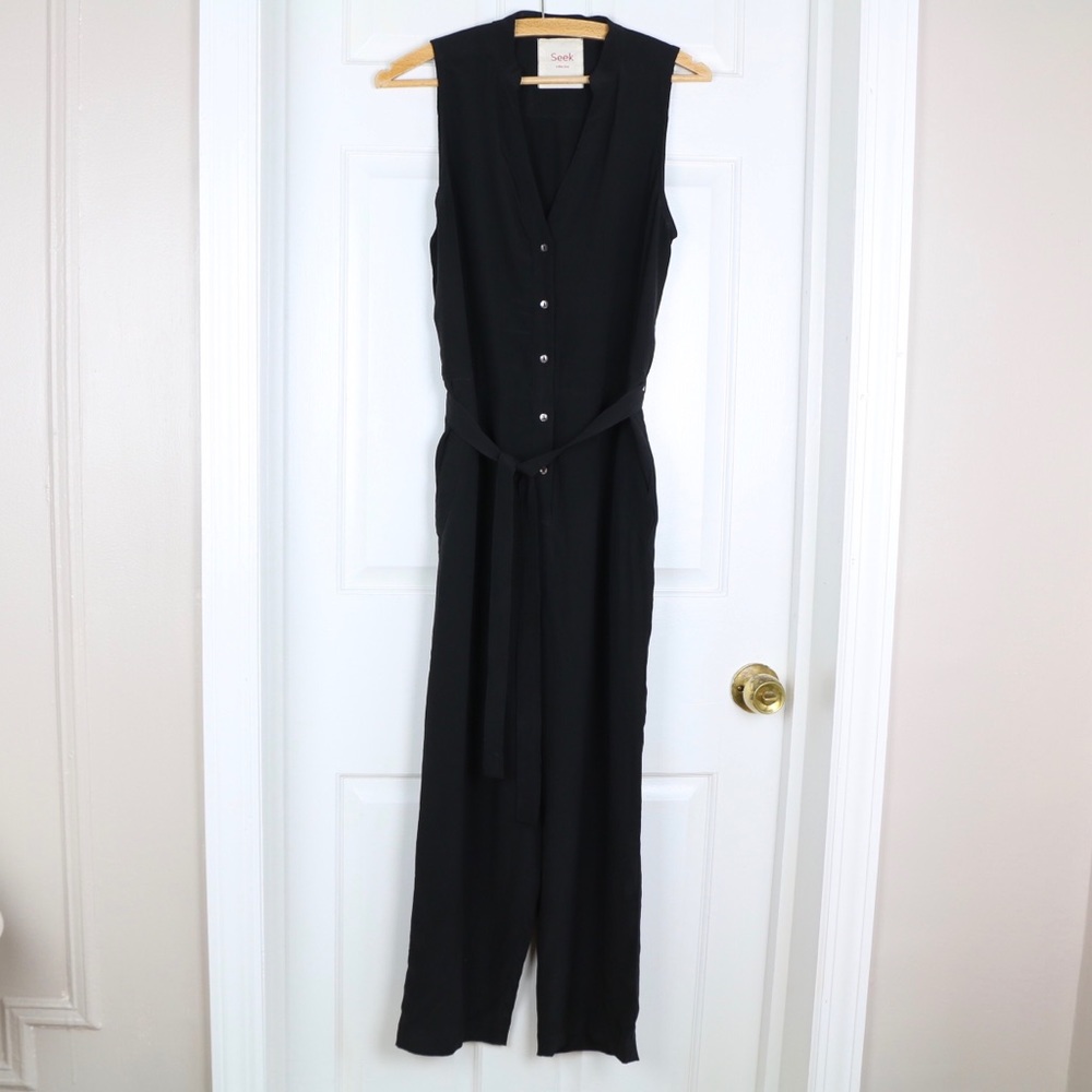 SEEK COLLECTIVE Reena Silk Jumpsuit - Picture 2 of 7